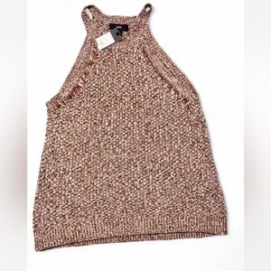 NWT Mossimo Supply Co. Knit Tank Top - Brown Mix
